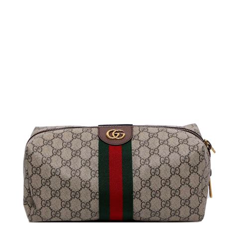 gucci toiletry bag mens|gucci men's handbags.